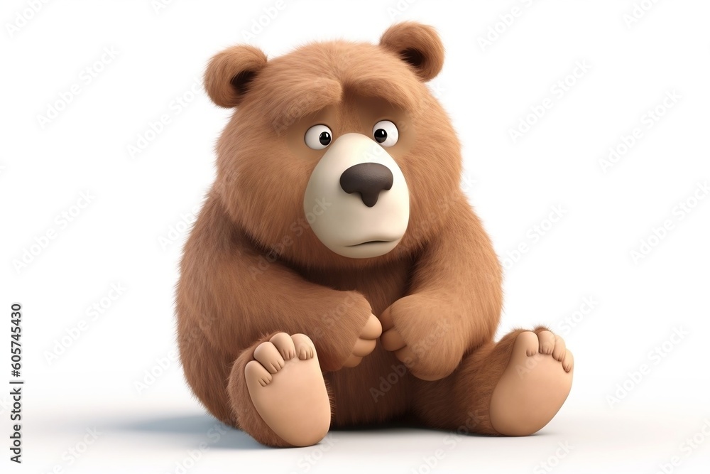 brown teddy bear isolated on white background brown teddy bear isolated on white background