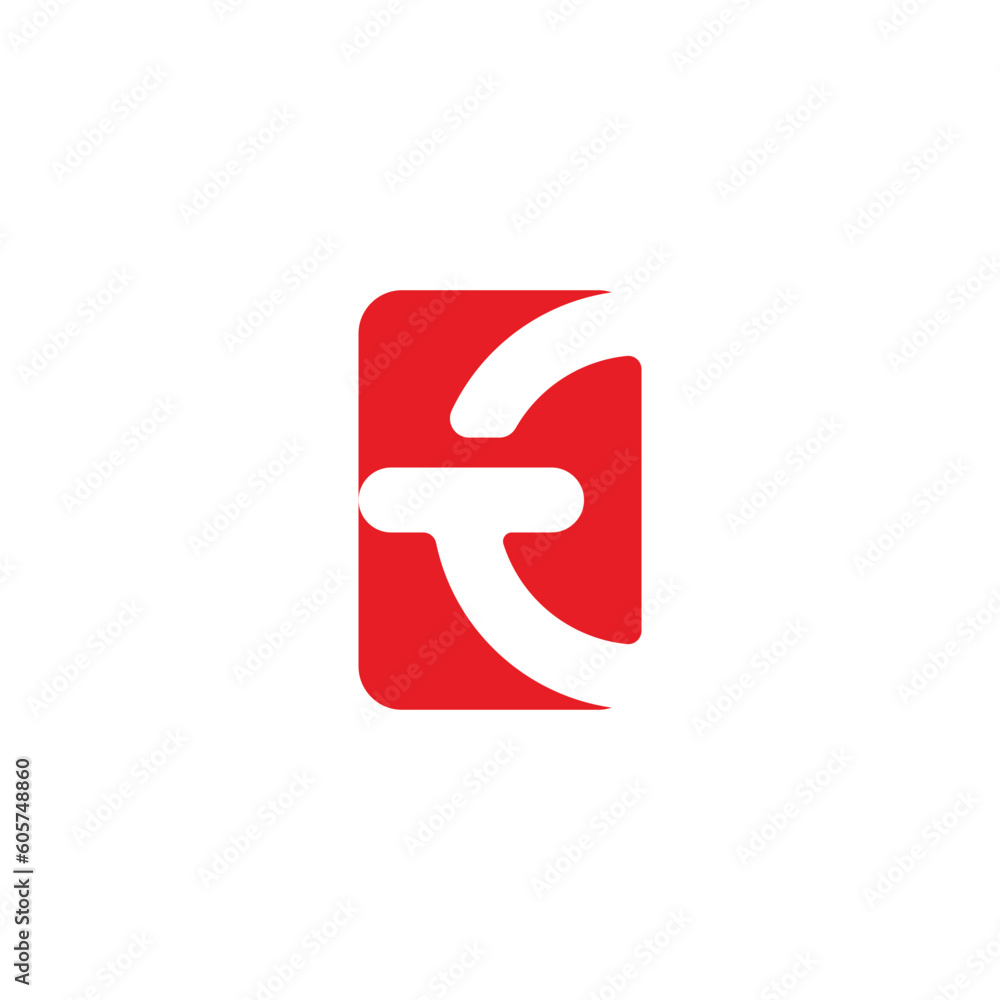 letter t negative space power button logo vector letter t negative space power button logo vector