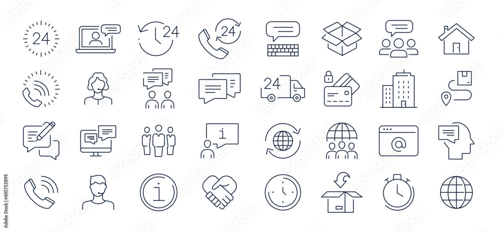 Support icons collection Support icons collection