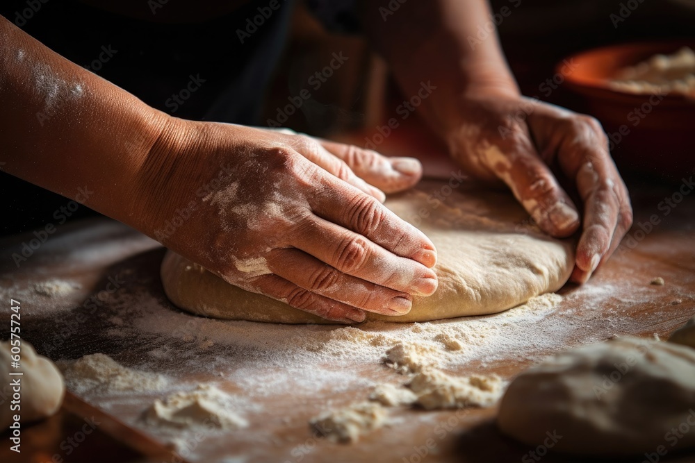 Baking Mastery: Expert Hands Crafting Homemade Bread with Love Baking Mastery: Expert Hands Crafting Homemade Bread with Love
