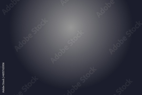 Simple black gradient abstract background for product or text backdrop design