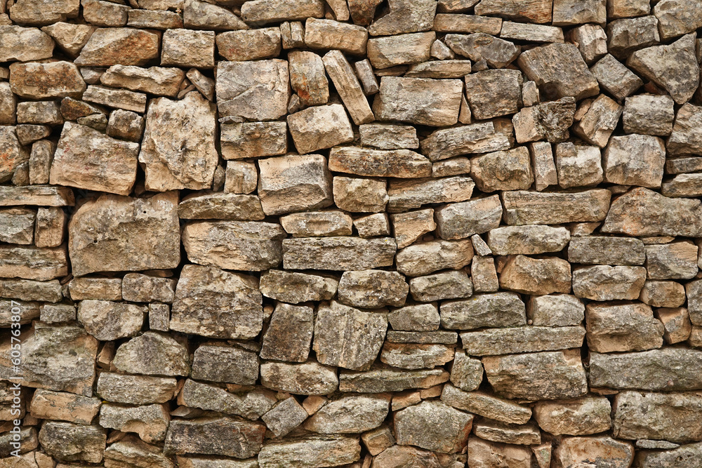 old stone wall background or texture