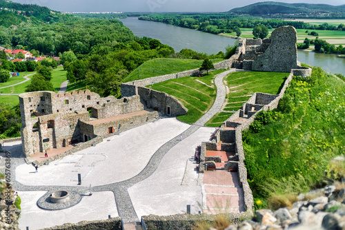 Canvas Print Devin castle, Slovakia
