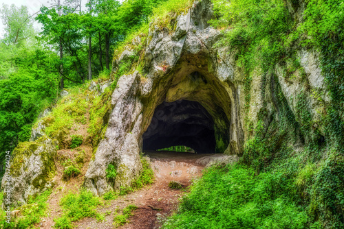 Fototapeta Naklejka Na Ścianę i Meble -  Cave called Devil's furnace, Slovakia