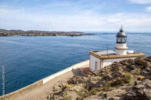 Cala Nans lighthouse in Cadaques, Girona, Spain