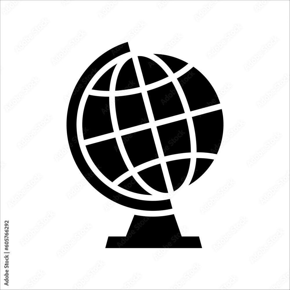 Solid vector icon for global which can be used various design projects. Solid vector icon for global which can be used various design projects.