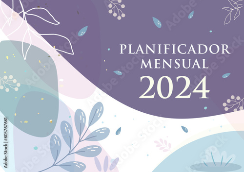 Calendario Planificador 2024 en Español - Portada