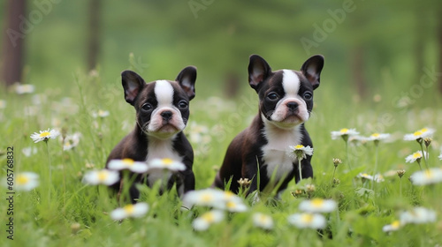 Boston Terrier Cute Dog 