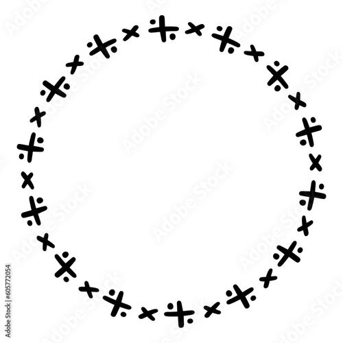 art circle frame