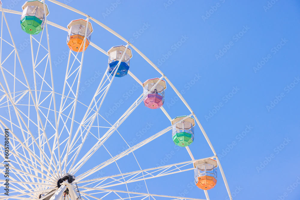 Bournemouth observation wheel, UK. Giant Ferris wheel Bournemouth observation wheel, UK. Giant Ferris wheel