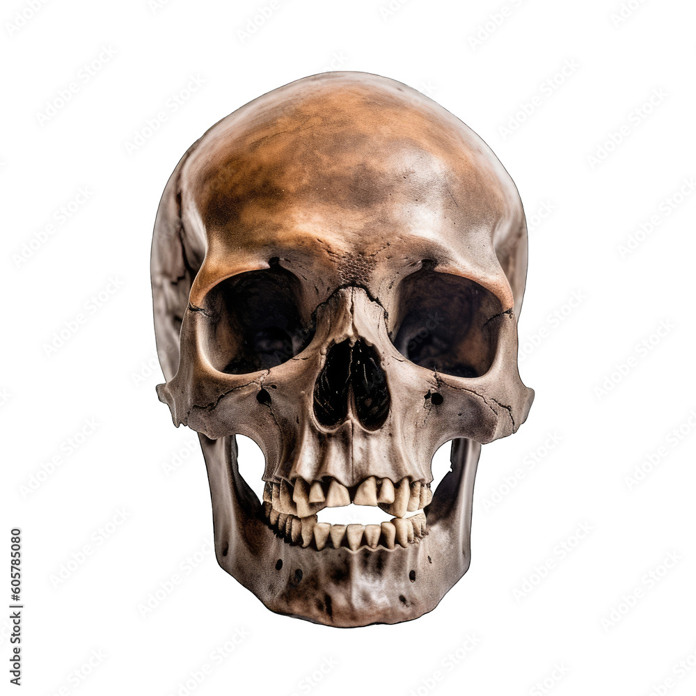 a skull of a human a skull of a human