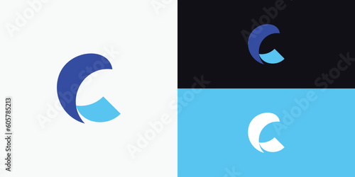 Logo for a new company letter c