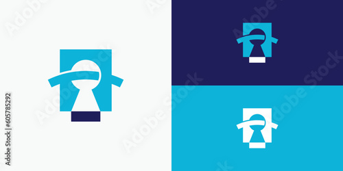 bridge logo keyhole icon 