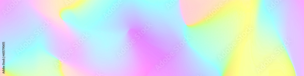 Holography banner multicoloured for book, printing, poster, billboard, advertisement, packaging, brochure, collage, wallpaper. vector 10 eps