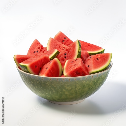 Delicious Bowl of Watermelo...