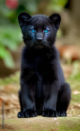 cute panther  photo