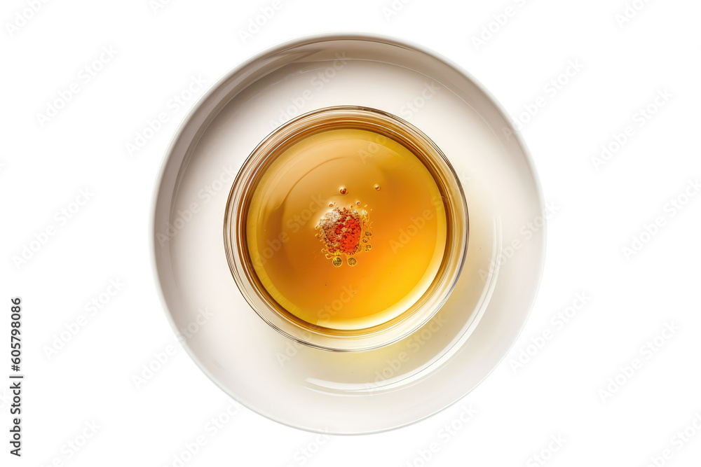 Algarrobincocktail Cocktail Made With Algarrobinsyrup, Peruvian Cuisine. Isolated On Transparent Background, Png. Generative AI
