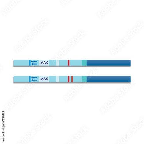 pregnancy test kit icon vector design template