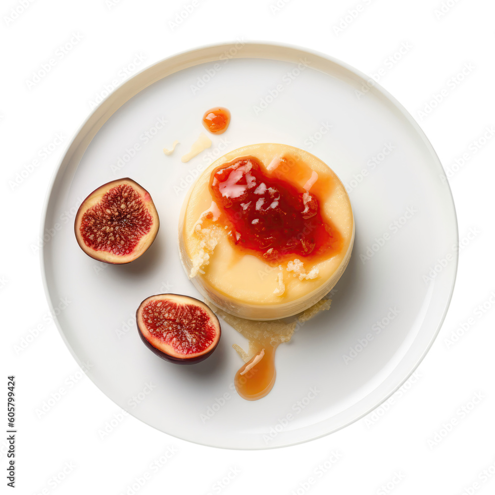 Romeu Juliet Cheese And Guav Paste Dessert, Brazilian Cuisine. Isolated On Transparent Background, Png. Generative AI Romeu Juliet Cheese And Guav Paste Dessert, Brazilian Cuisine. Isolated On Transparent Background, Png. Generative AI