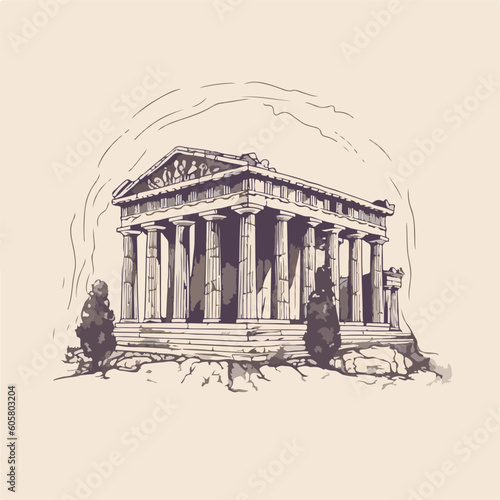 ancient greek temple