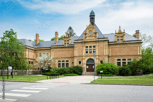 Schilderij op canvas Museum of Natural History and Planetarium at Roger Willams Park, Providence, Rho