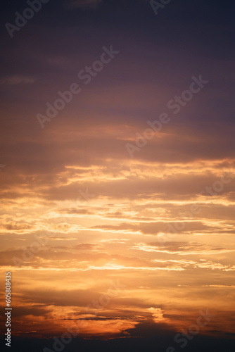 Fototapeta Naklejka Na Ścianę i Meble -  Colorful sky at summer sunset.
