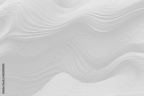 white abstract background Generative AI