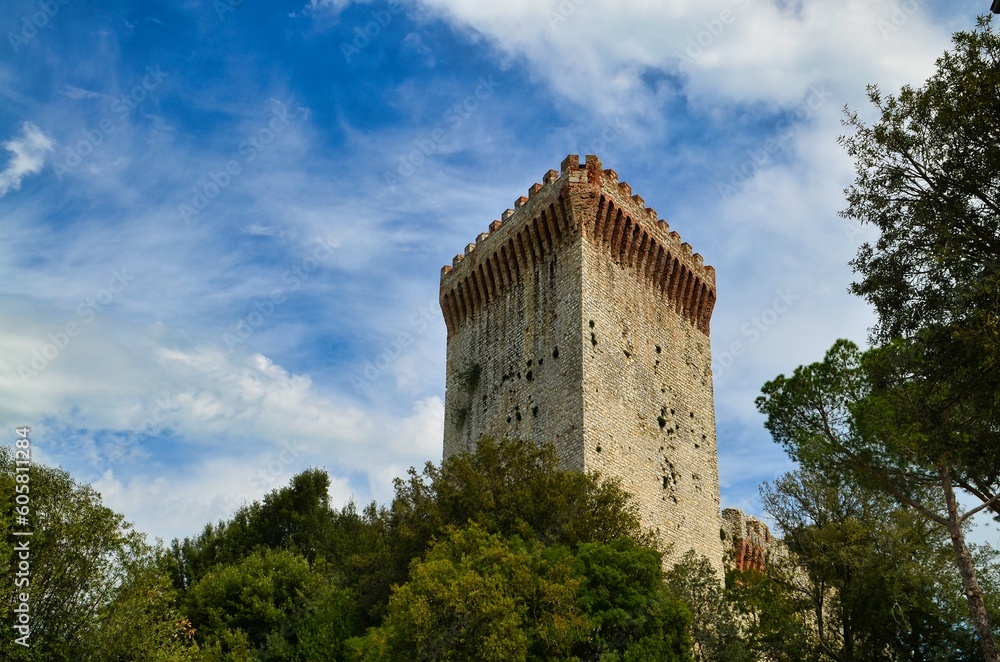 Medieval castle of Castiglione del Lago