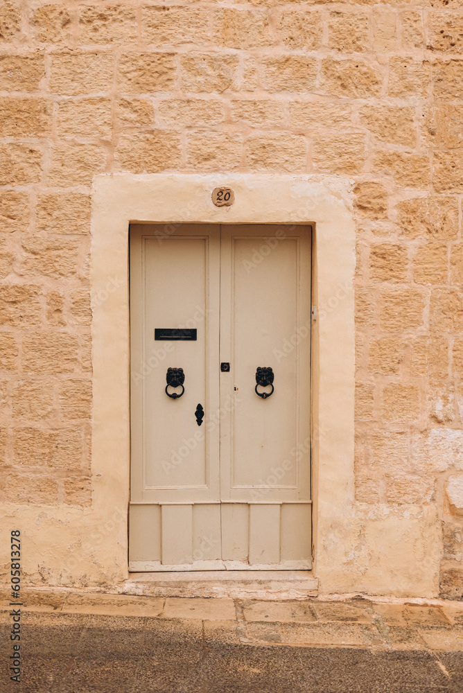 Door in the wall on Malta