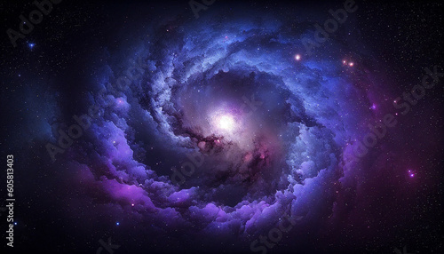 deep galaxy Milky Way star night, Ai get