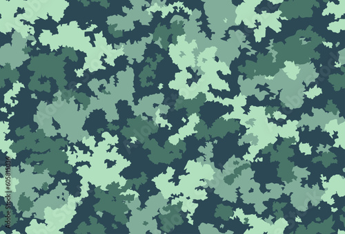 Seamless classic camouflage pattern. Paint stains