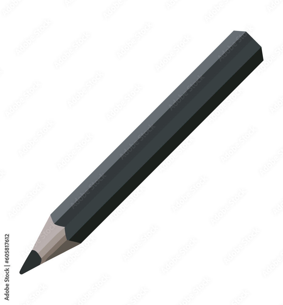 black pencil supply school icon black pencil supply school icon