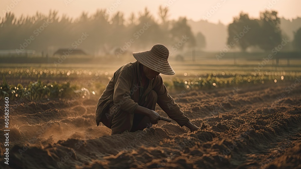Farmers in the Fields: A Captivating Image by Generative AI Farmers in the Fields: A Captivating Image by Generative AI