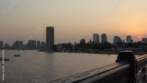 Wallpaper Mural Beautiful view of the buildings on the waterfront of the Nile River in Cairo, Egypt Torontodigital.ca