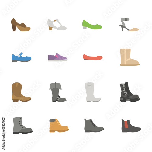 set of shoes collection