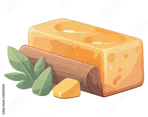 Fresh organic meal cheddar cheese