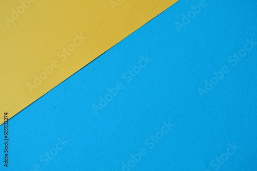 blue and yellow pastel paper color for background 