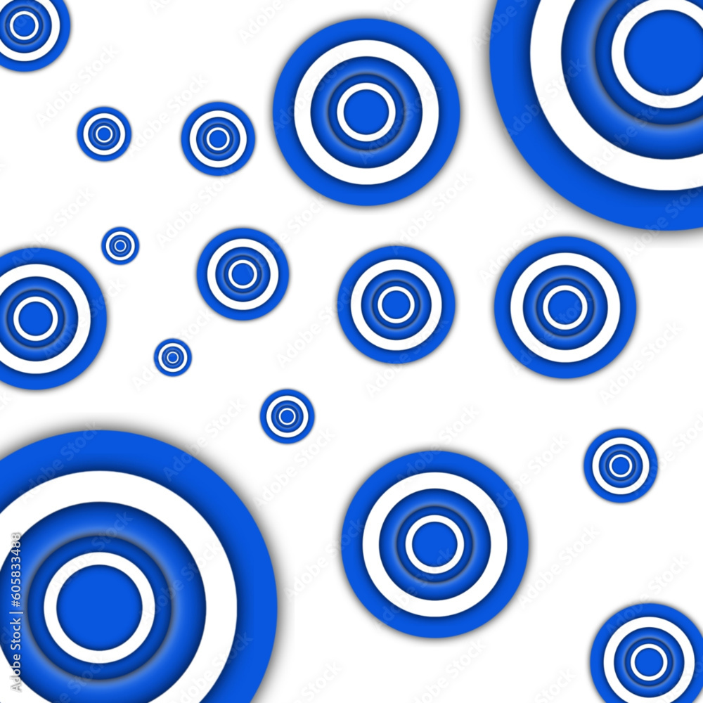 blue and white circles blue and white circles