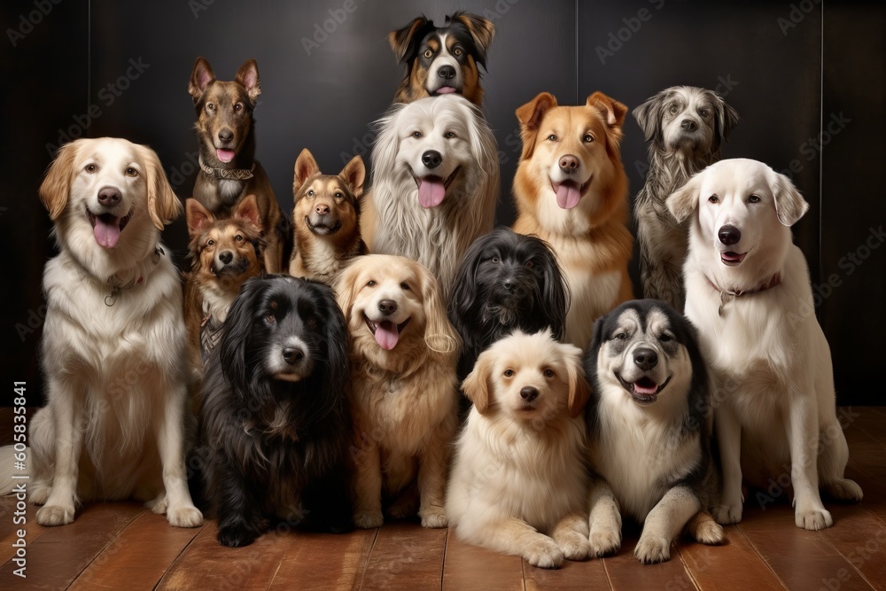 International Dog Day. Generative Ai International Dog Day. Generative Ai