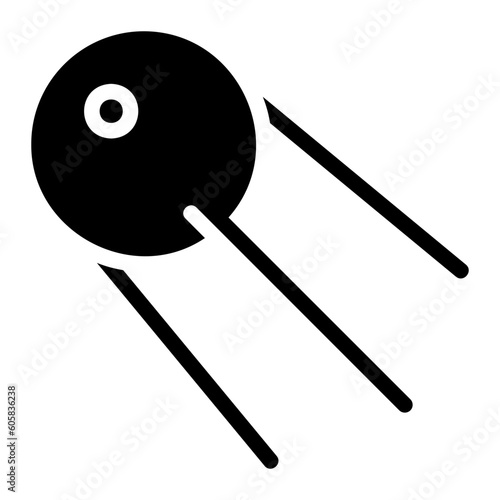 sputnik glyph icon