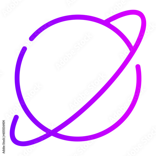planet gradient icon