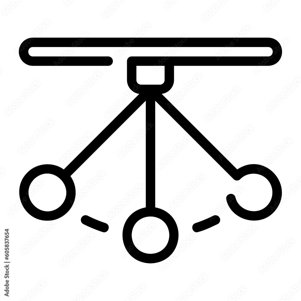 pendulum line icon pendulum line icon