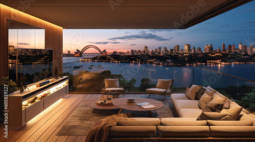 Sydney Luxury Penthouse balcony