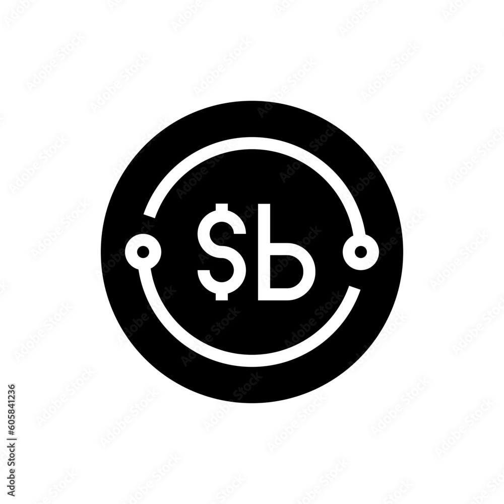 boliviano glyph icon boliviano glyph icon
