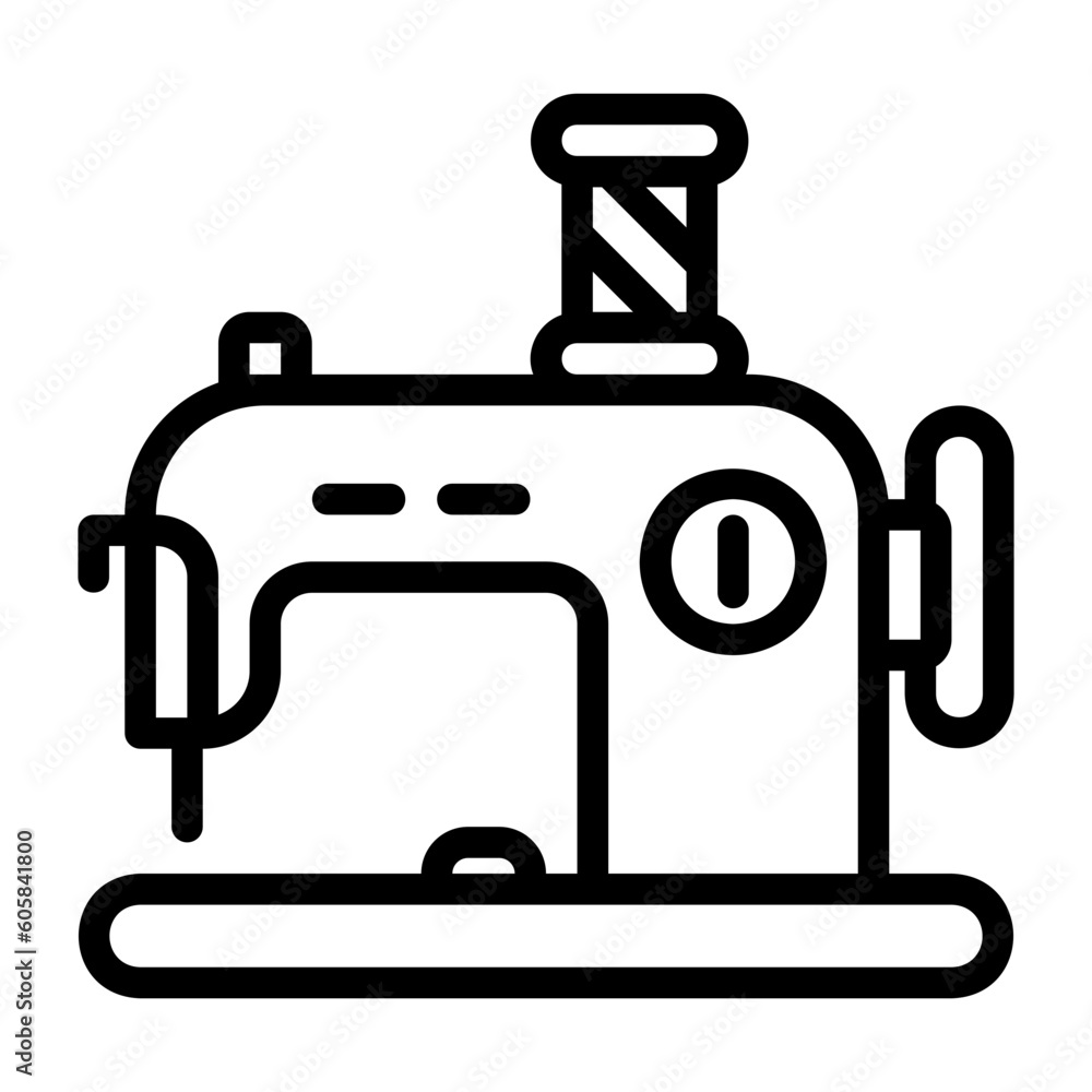 sewing machine icon sewing machine icon