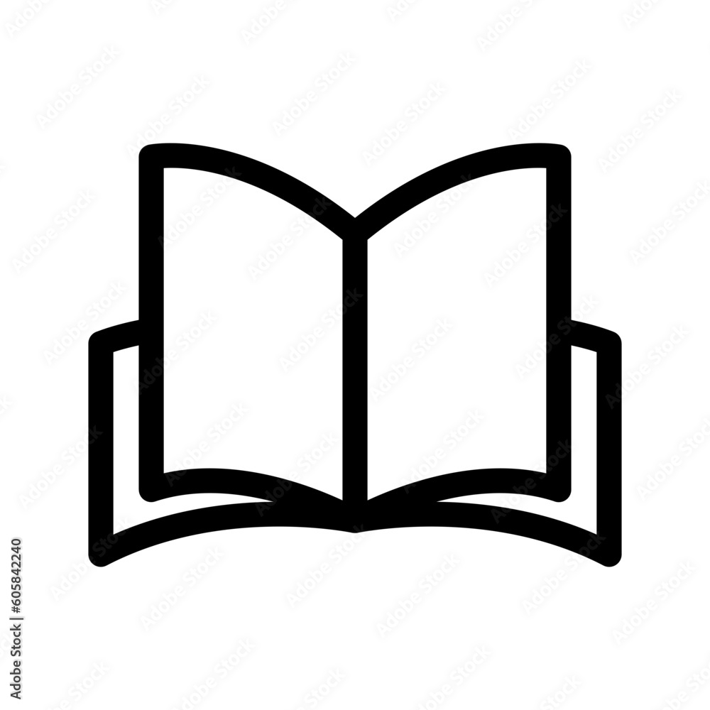 Book Icon Vector Symbol Design Illustration Book Icon Vector Symbol Design Illustration