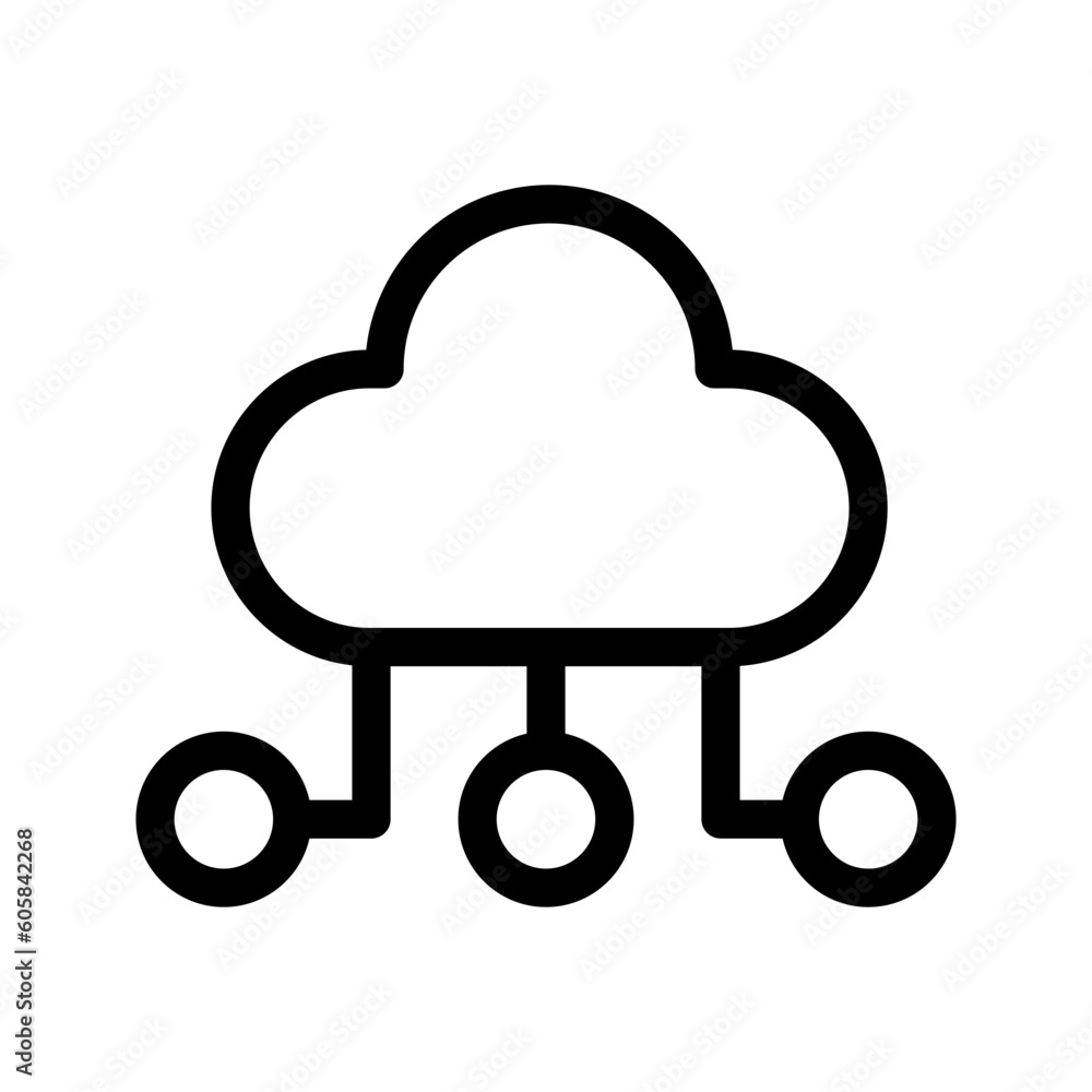 Cloud Icon Vector Symbol Design Illustration Cloud Icon Vector Symbol Design Illustration