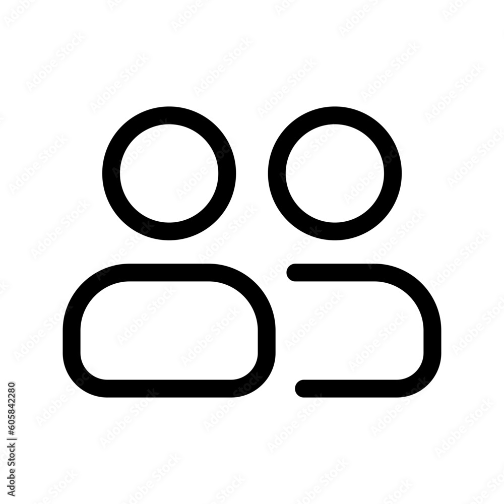 Group Icon Vector Symbol Design Illustration Group Icon Vector Symbol Design Illustration