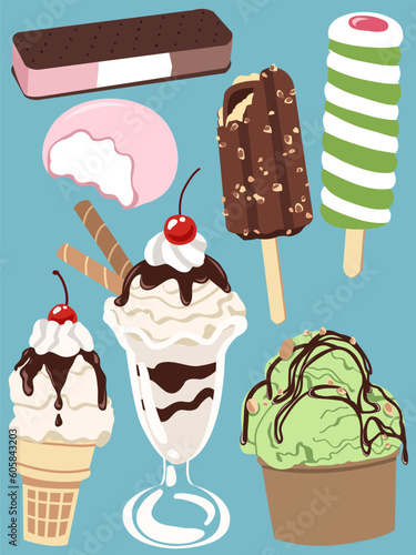 ice cream set