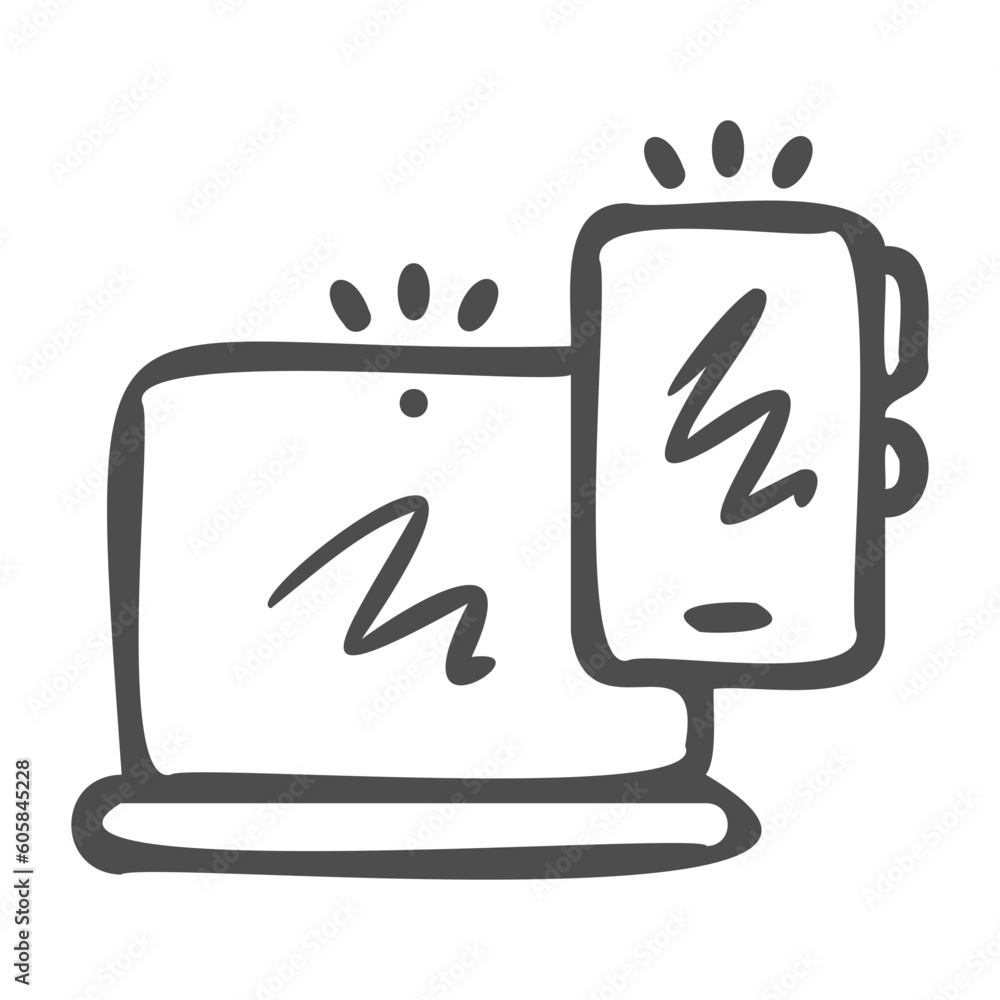 gadget handdrawn icon gadget handdrawn icon